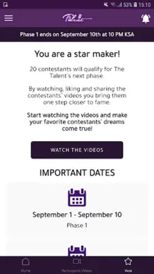 The Talent android App screenshot 1
